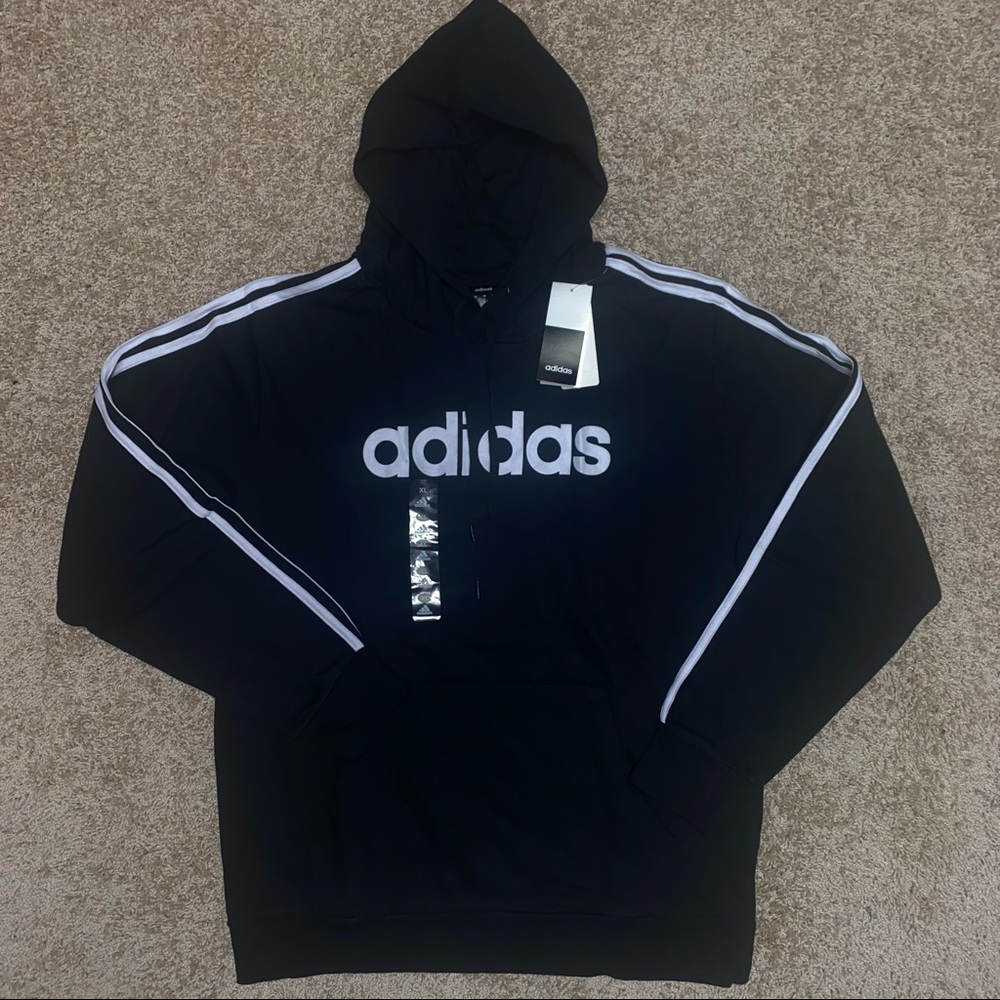 Adidas XL 3-Stripes Hoodie